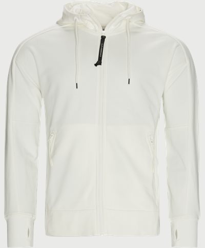 Diogonal Raised Hooded Sweatshirt Regular fit | Diogonal Raised Hooded Sweatshirt | White