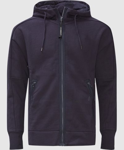 Diogonal Raised Hooded Sweatshirt Regular fit | Diogonal Raised Hooded Sweatshirt | Blå