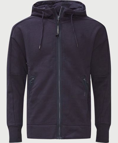 Diogonal Raised Hooded Sweatshirt Regular fit | Diogonal Raised Hooded Sweatshirt | Blå