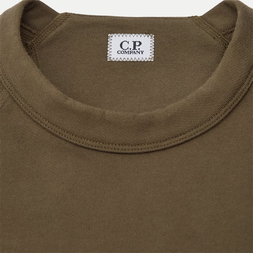 C.P. Company Sweatshirts SS113A 5086M OLIVEN