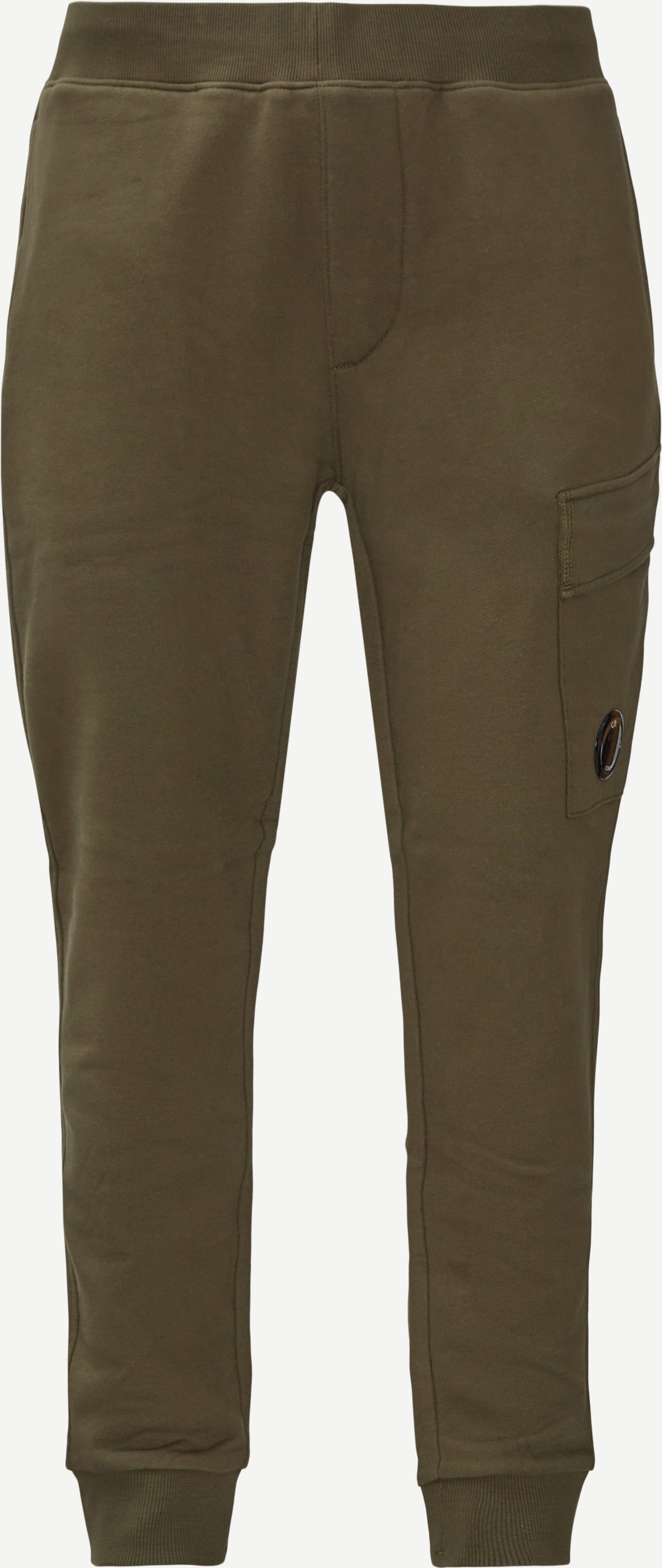 Cargo Diagonal Raised Sweatpants - Trousers - Regular fit - Army