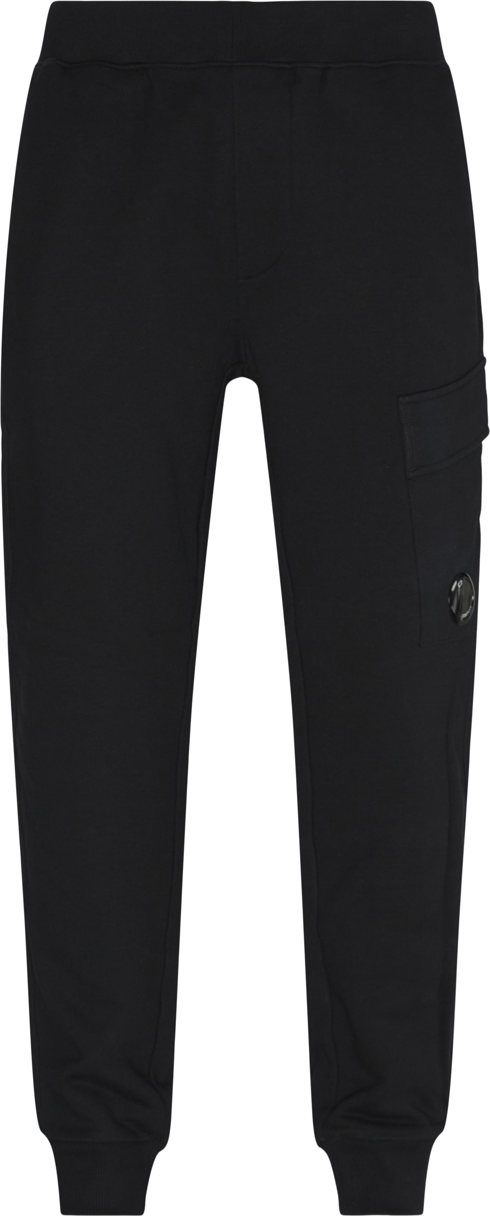 Cargo Diagonal Raised Sweatpants - Trousers - Regular fit - Black
