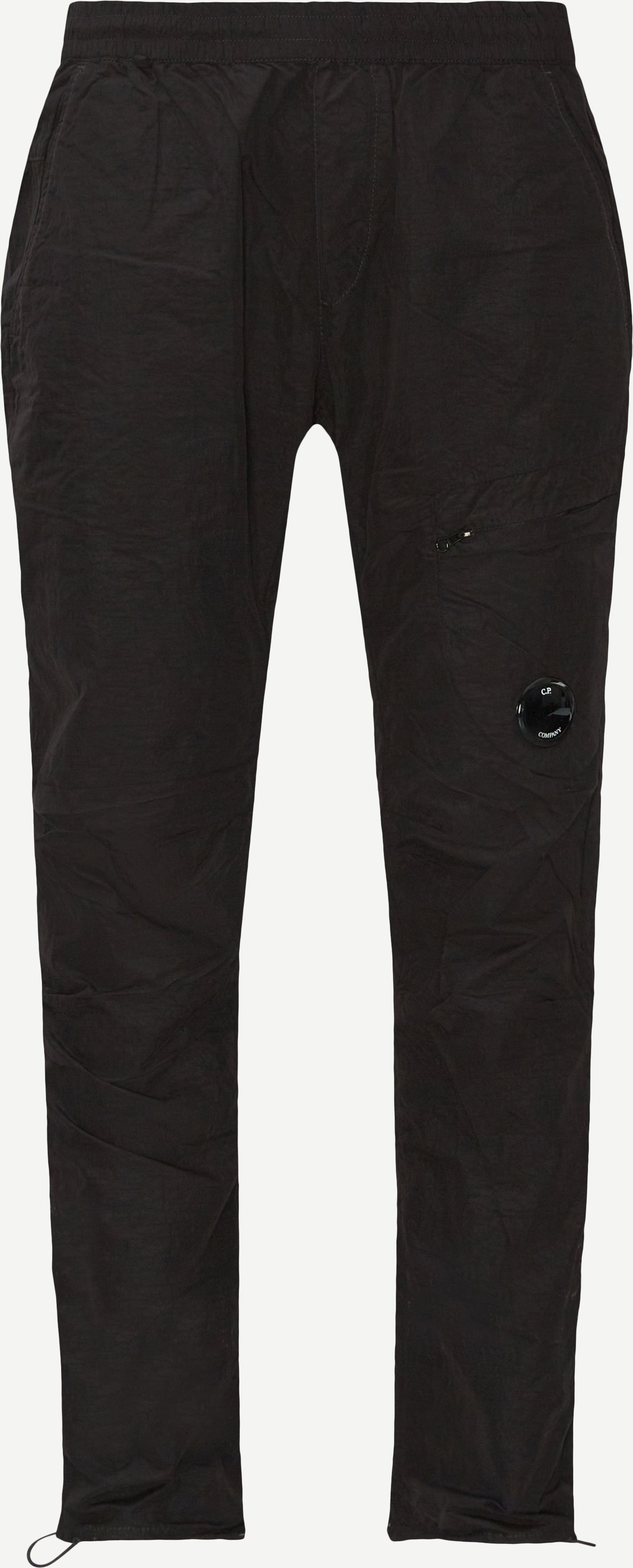Flatt Nylon Cargo Pants - Bukser - Regular fit - Sort