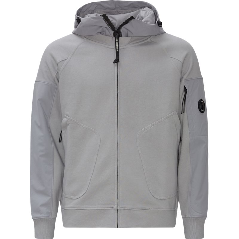 C.p. Company - Hooded Diagonal Fleece Sweatshirt