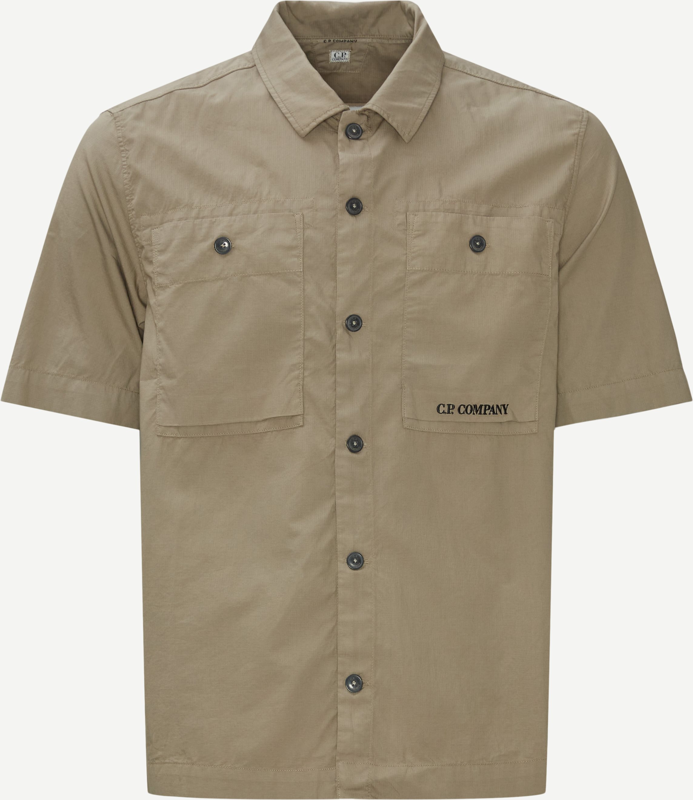 C.P. Company Short-sleeved shirts SH284A 5691G Sand