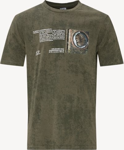 Treated Next Landscape Jersey 24/1 T-shirt Regular fit | Treated Next Landscape Jersey 24/1 T-shirt | Army
