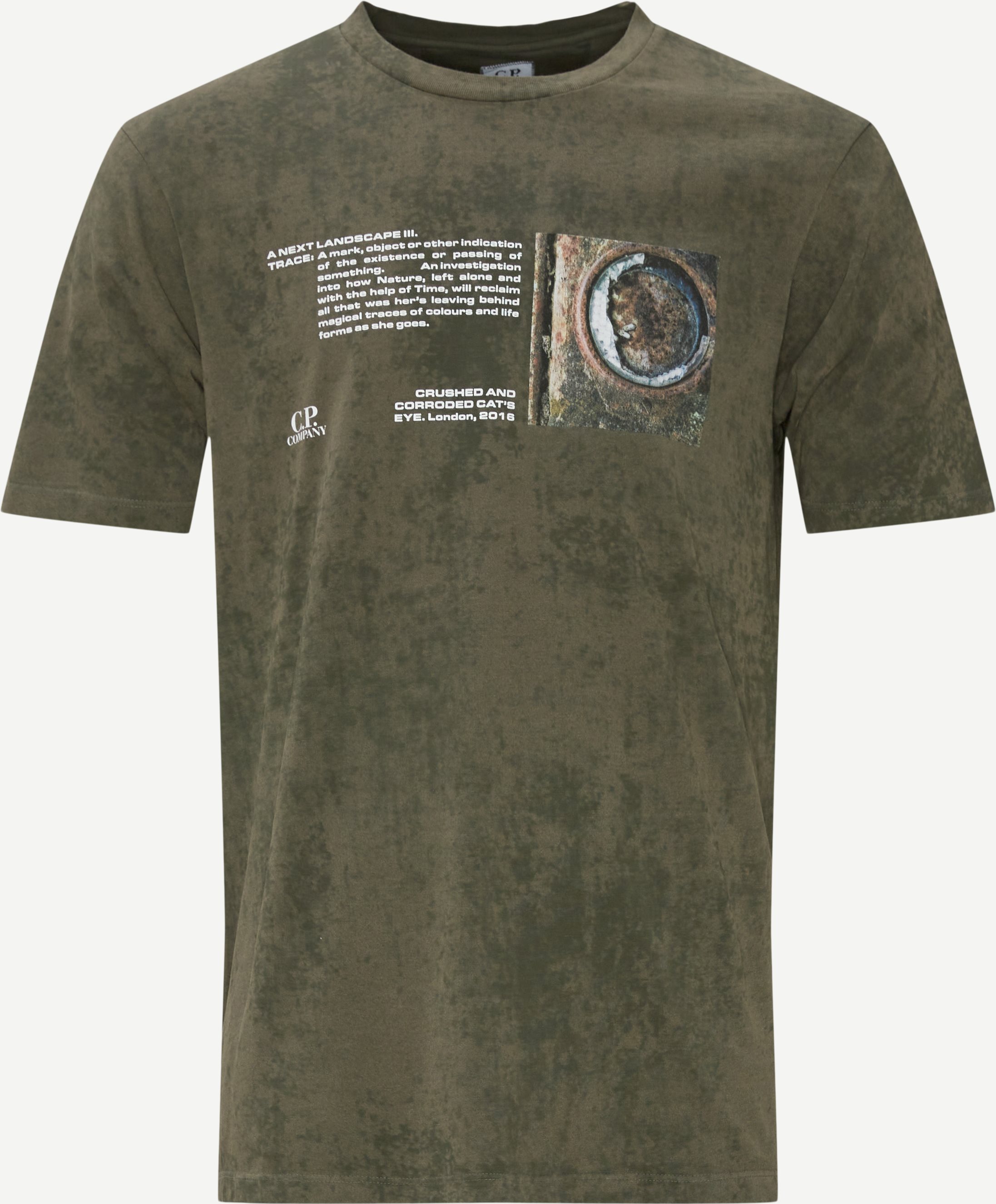 C.P. Company T-shirts TS247A 5431H Army