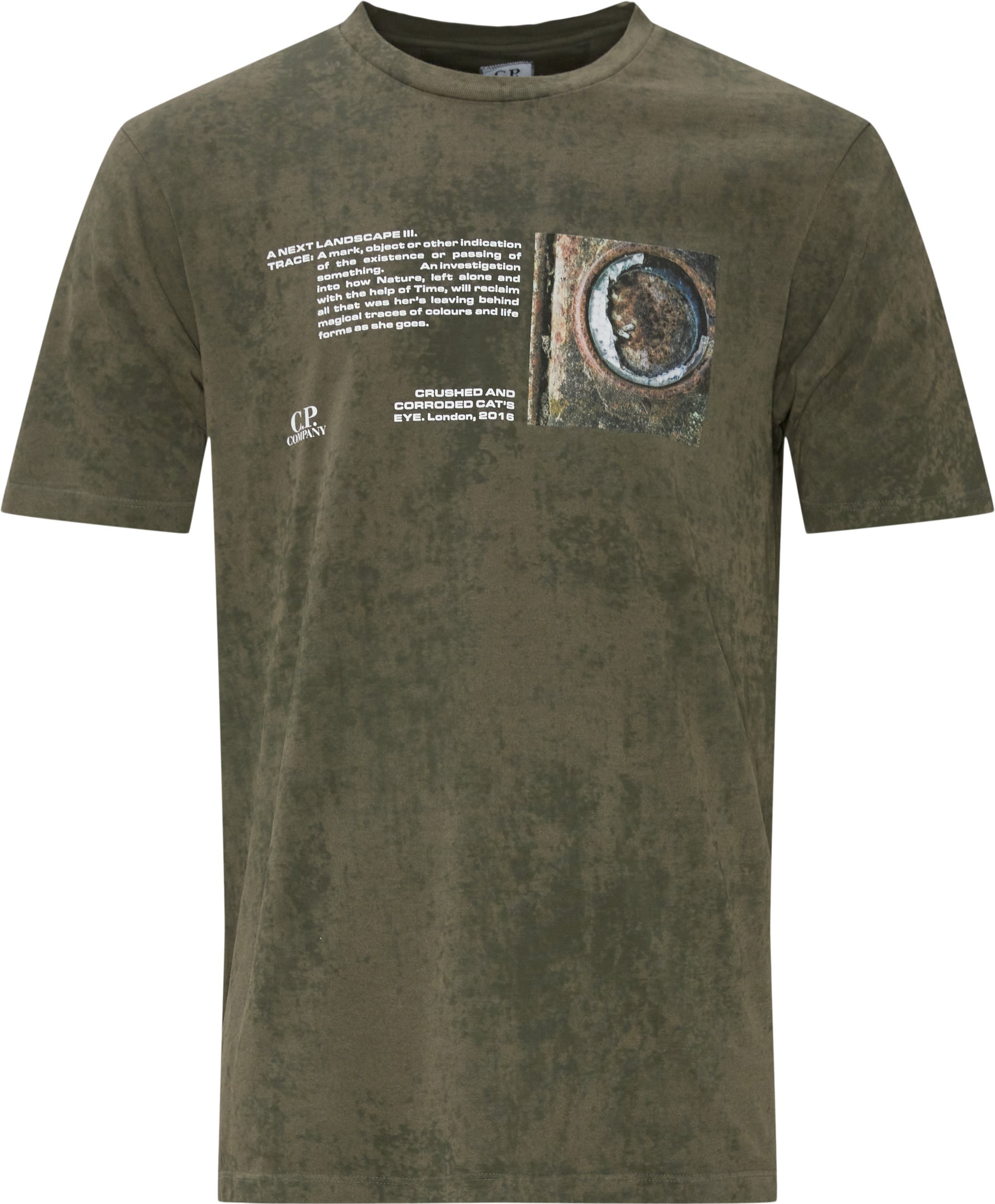 Treated Next Landscape Jersey 24/1 T-shirt - T-shirts - Regular fit - Army