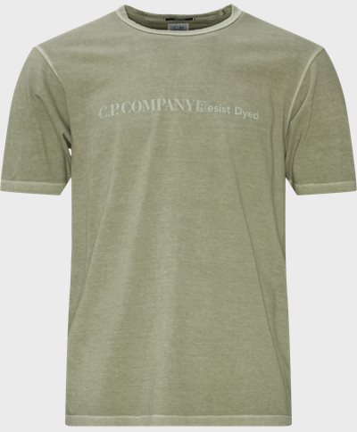C.P. Company T-shirts TS266A 5697S Army