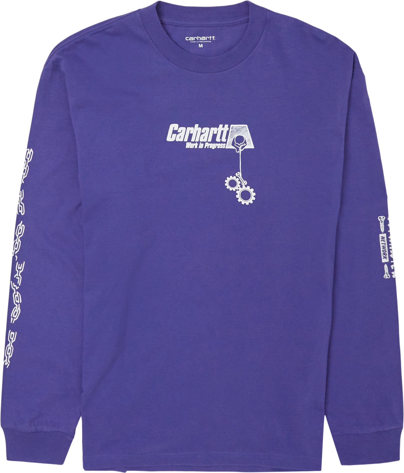 Carhartt WIP T-shirts L/S SCRAMBLE I029984 Lilac