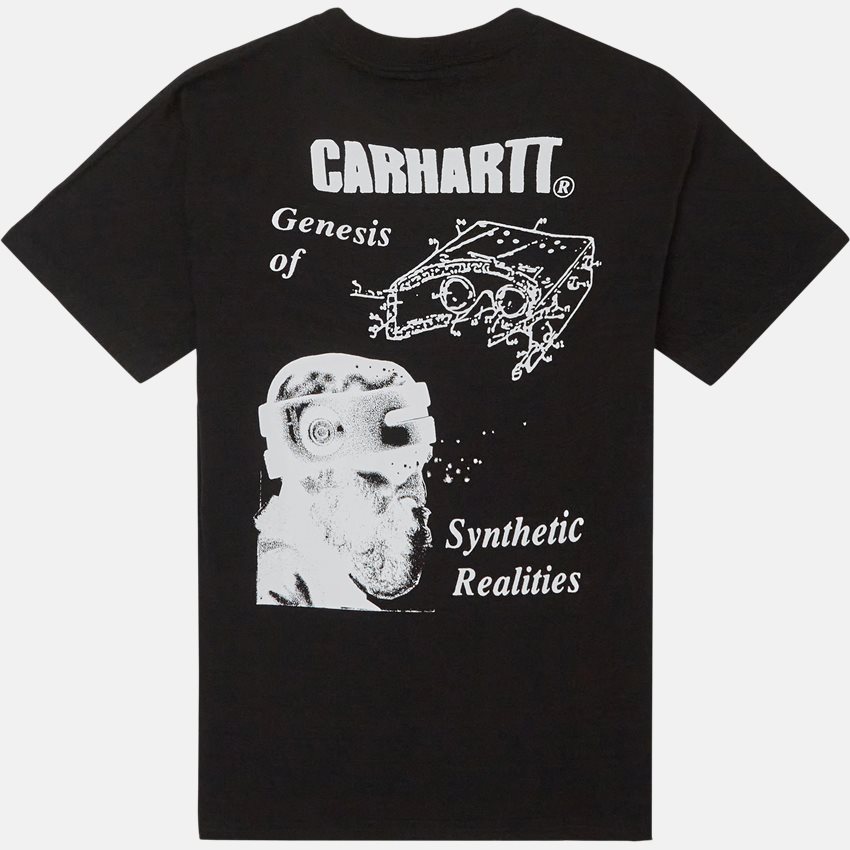 Carhartt WIP T-shirts S/S SYNTHETIC I029980 BLACK