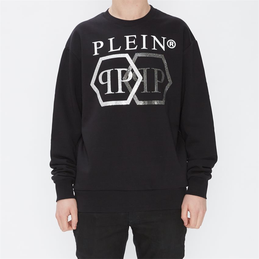 Philipp Plein Sweatshirts MJO0832 PJO002N SORT