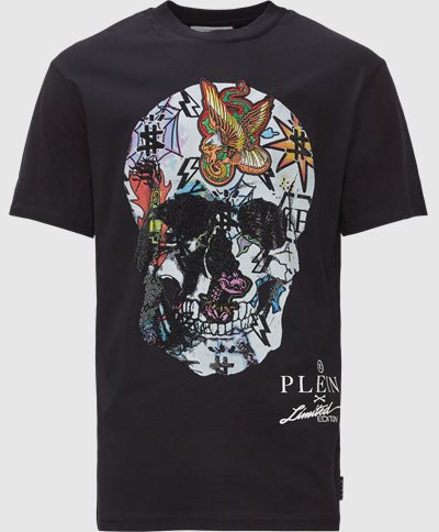 Philipp Plein T-shirts UTK0129 PJO002N Sort