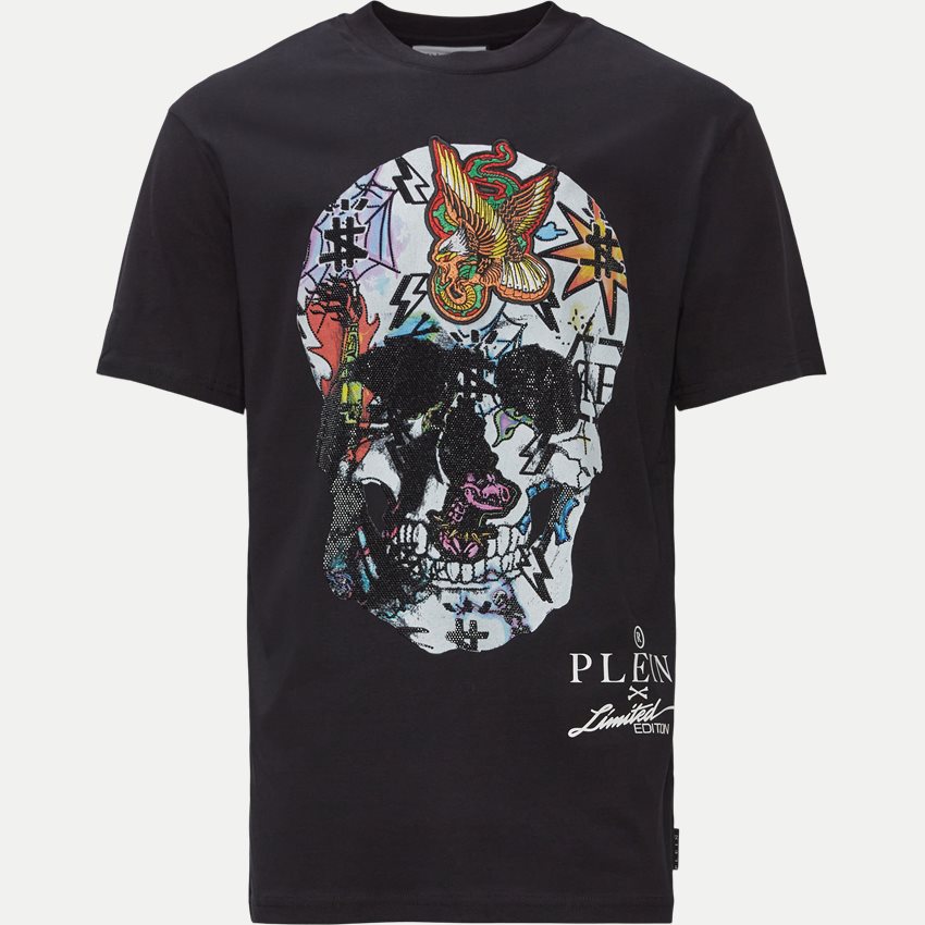 Philipp Plein T-shirts UTK0129 PJO002N SORT