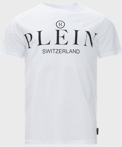 Philipp Plein T-shirts UTK0158 PJY002N Hvid