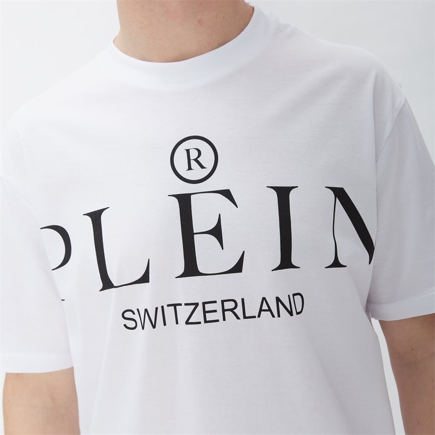 Philipp Plein T-shirts UTK0158 PJY002N HVID