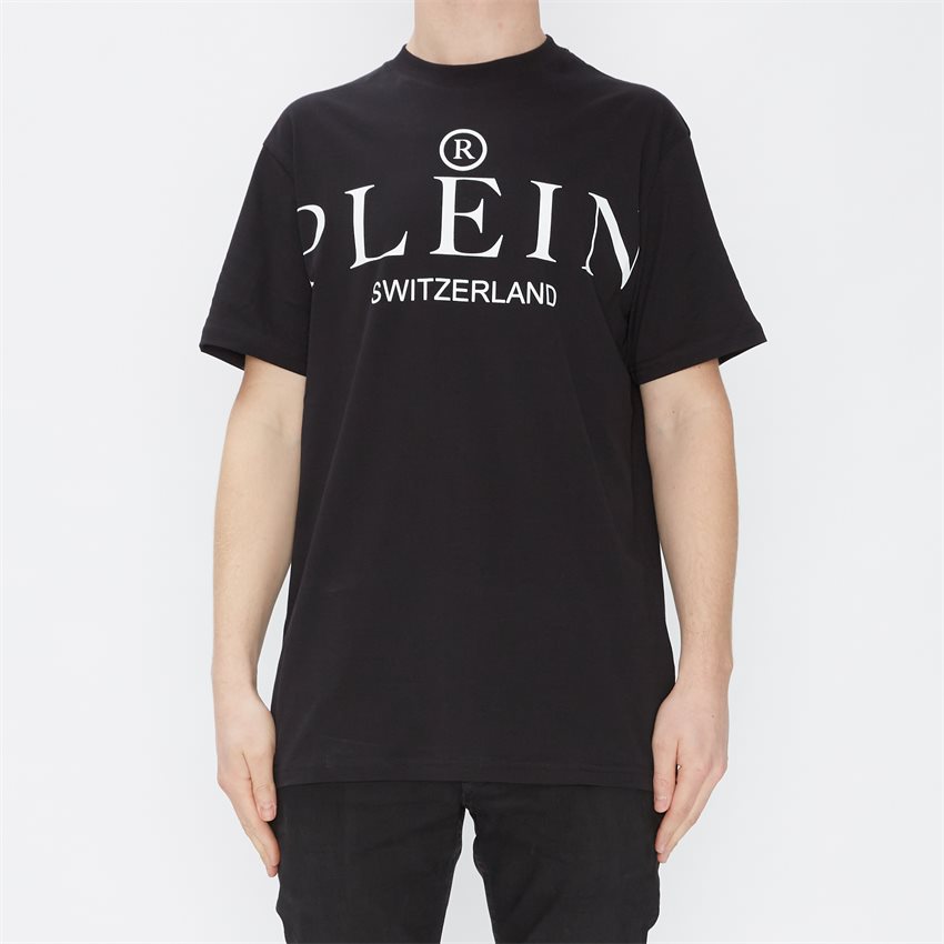 Philipp Plein T-shirts UTK0158 PJY002N SORT