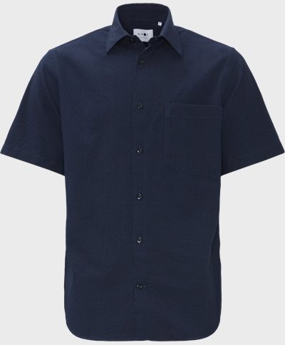NN07 Kortærmede skjorter ERRICO SS 1045 Blå