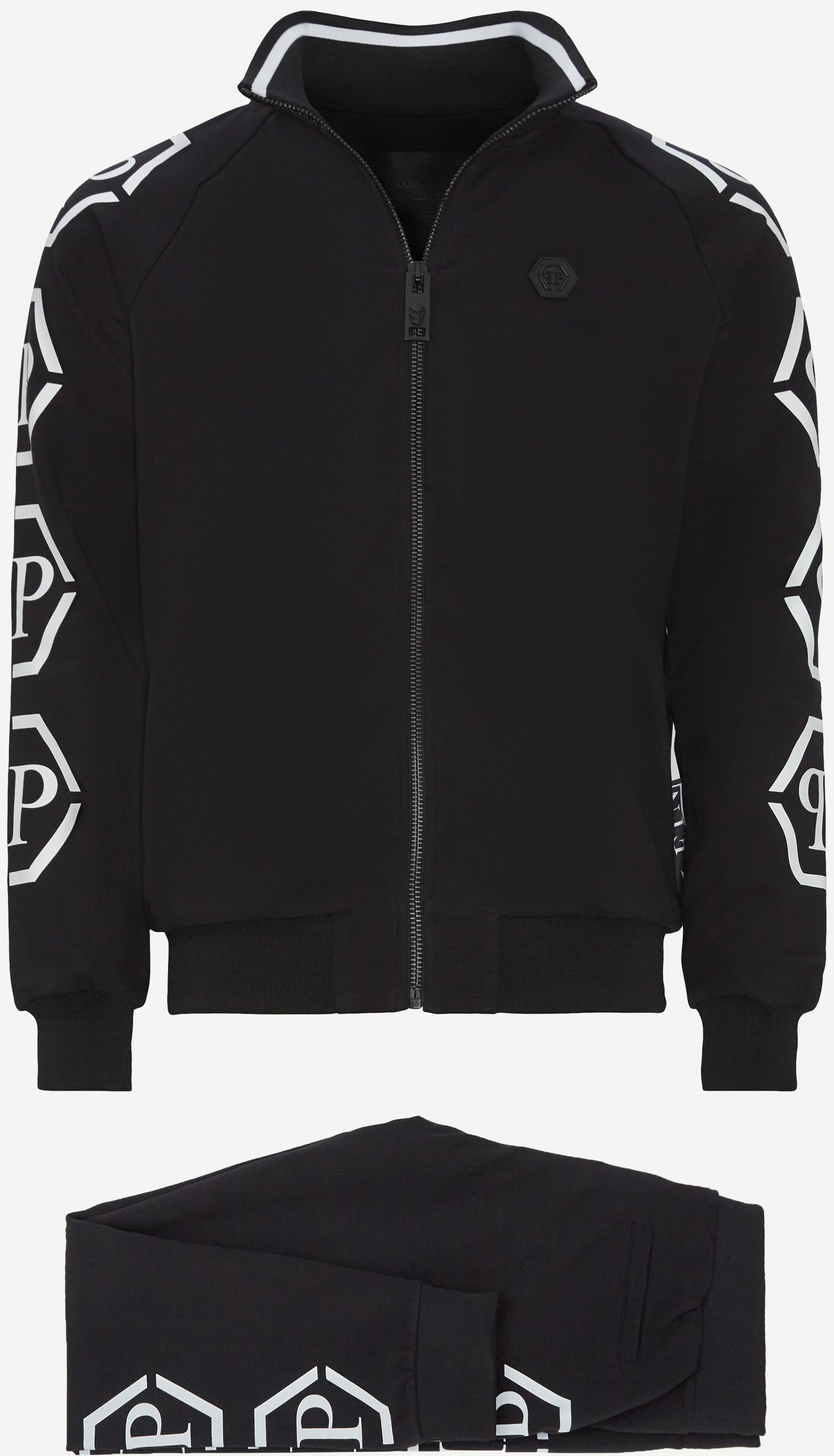Hexagon Tracksuit - Sweatshirts - Regular fit - Sort