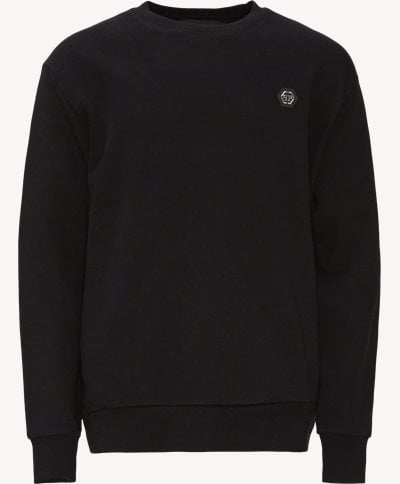 MJO0844 Iconic Plein Sweatshirt Regular fit | MJO0844 Iconic Plein Sweatshirt | Sort