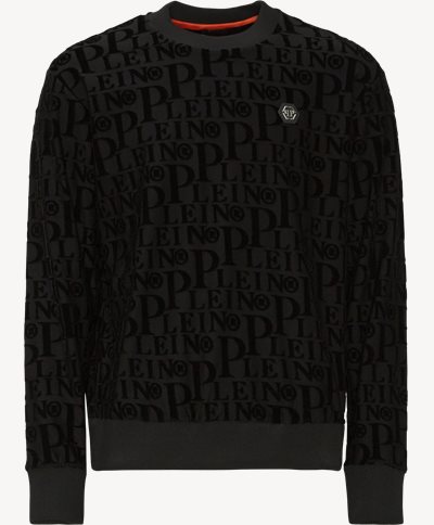 MJO0819 Iconic Plein Sweatshirt Regular fit | MJO0819 Iconic Plein Sweatshirt | Sort