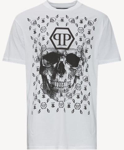 UTK0172 Skull and Plein T-shirt Regular fit | UTK0172 Skull and Plein T-shirt | Vit