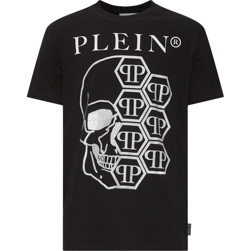 Philipp Plein - UTK0175 Skull and Plein T-shirt