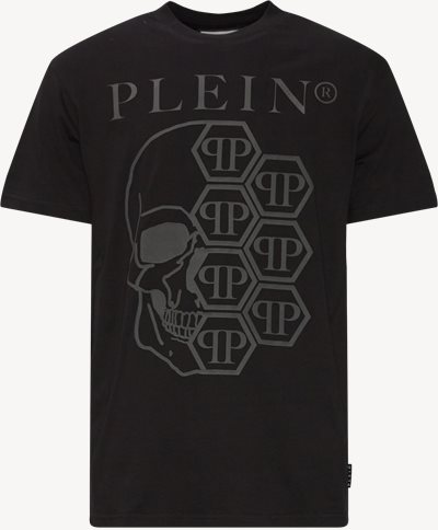UTK0193 Skull And Plein T-shirt Regular fit | UTK0193 Skull And Plein T-shirt | Sort