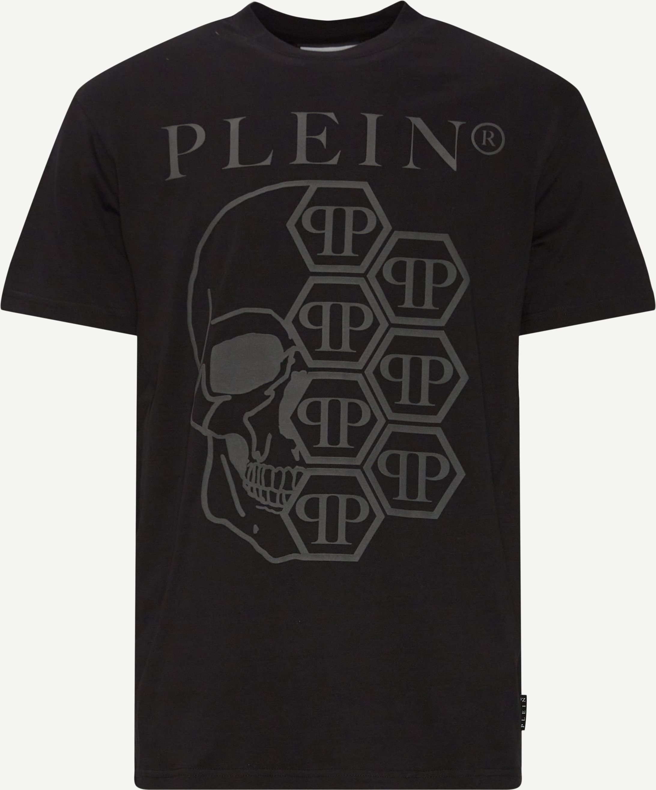 UTK0193 Skull And Plein T-shirt - T-shirts - Regular fit - Sort