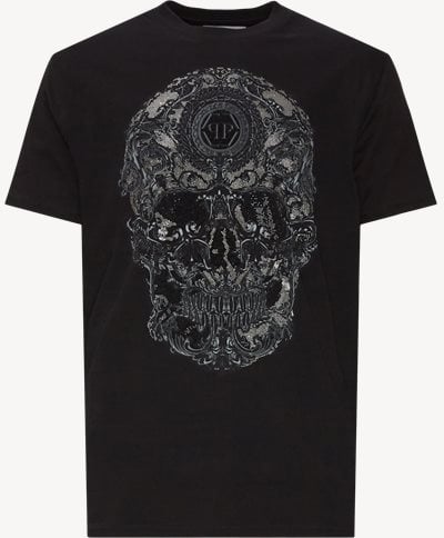 UTK0195 Baroque Skull T-shirt Regular fit | UTK0195 Baroque Skull T-shirt | Sort