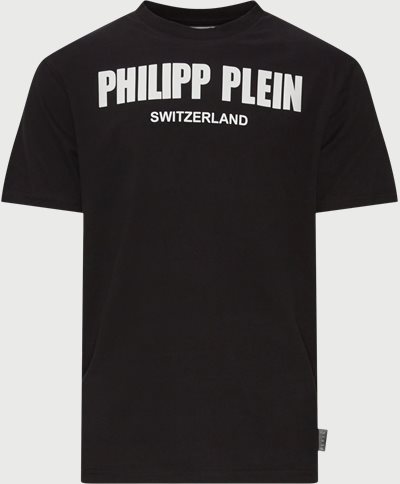 Philipp Plein T-shirts UTK0205 PJY002N Sort