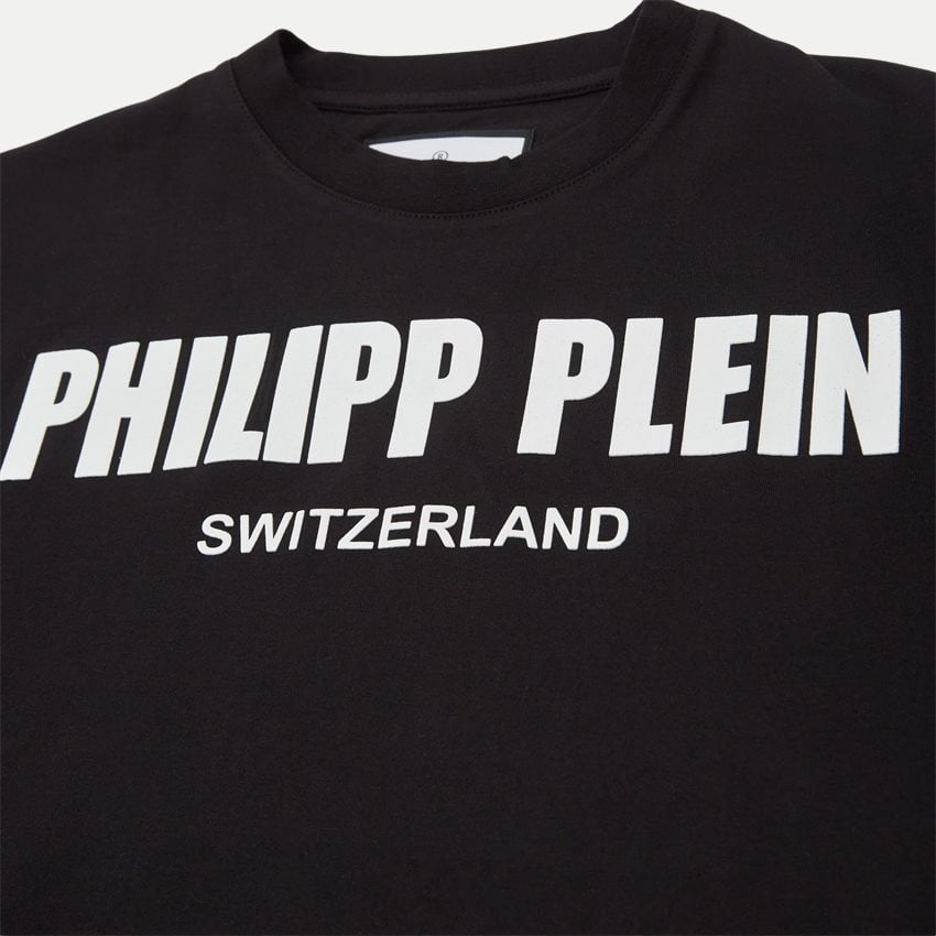 Philipp Plein T-shirts UTK0205 PJY002N SORT