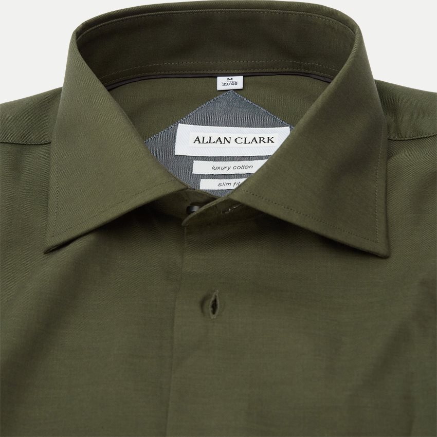 Allan Clark Shirts DUNDEE OLIVE