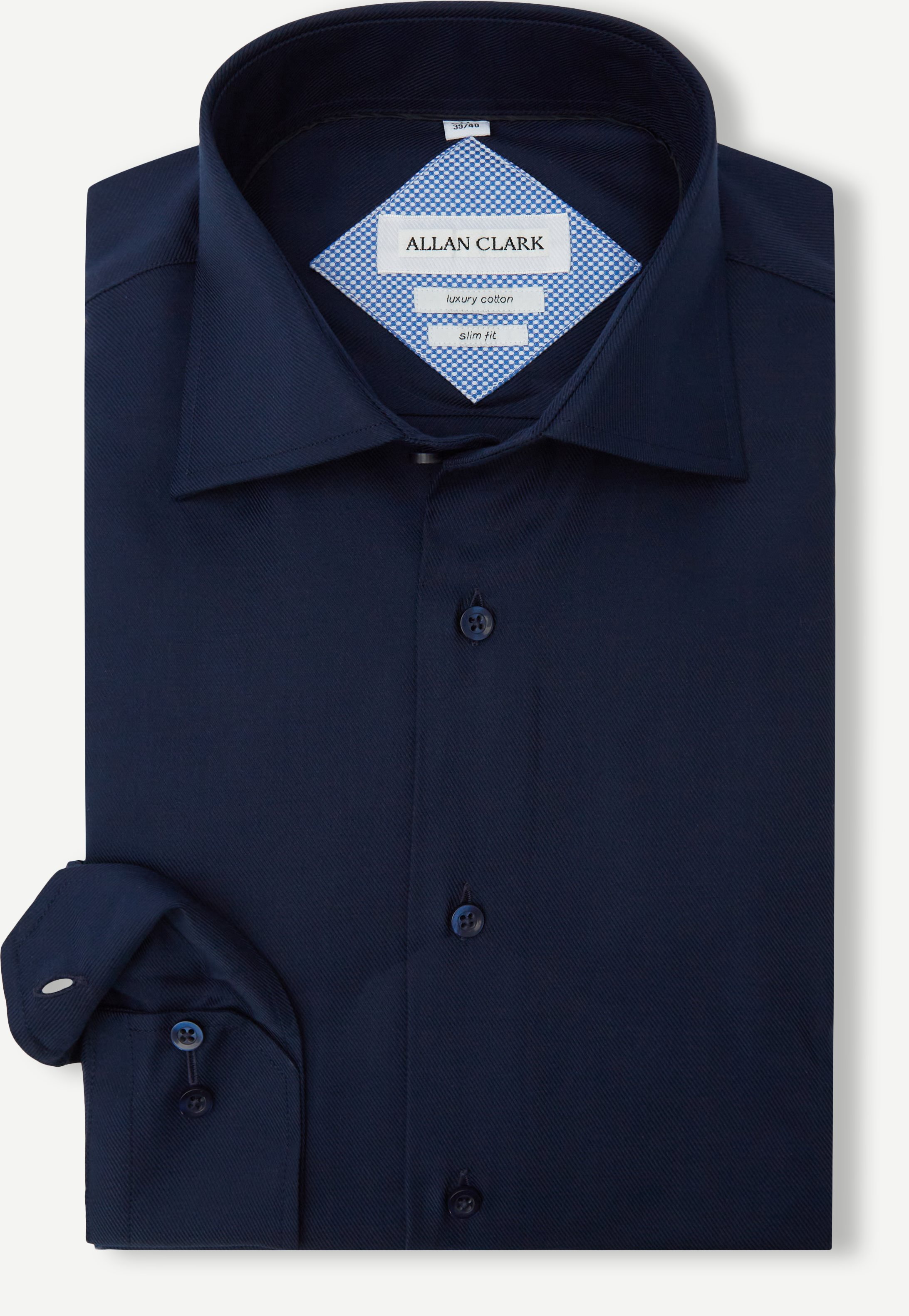 Allan Clark Shirts NEWPORT Blue
