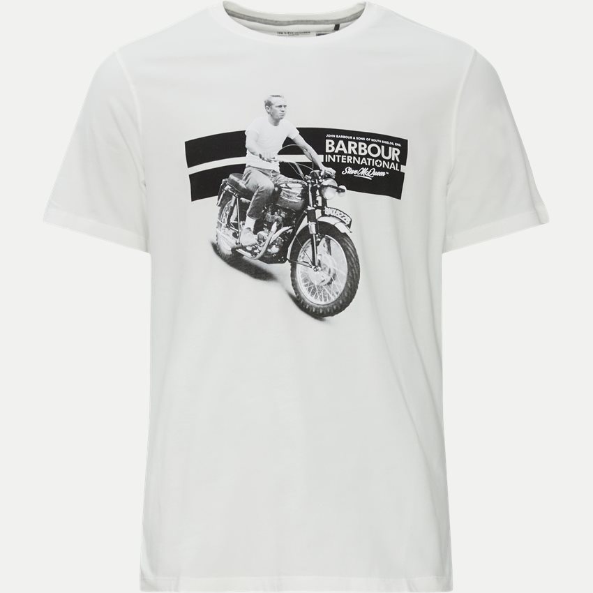 Barbour T-shirts SMQ CHASE MTS0933 HVID