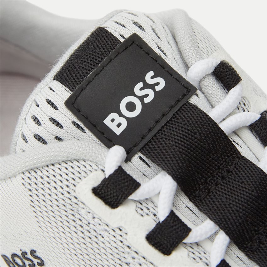 BOSS Shoes 50470622 TITANIUM_RUNN_EME HVID