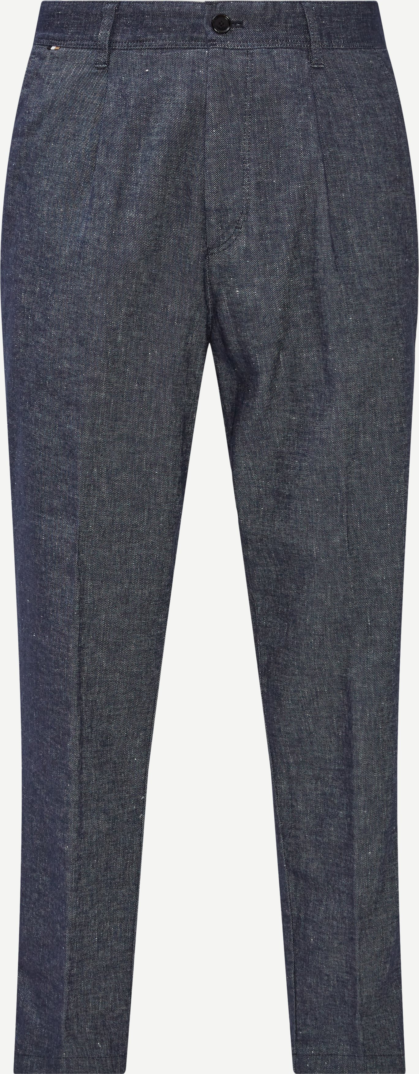 Trousers - Relaxed fit - Blue