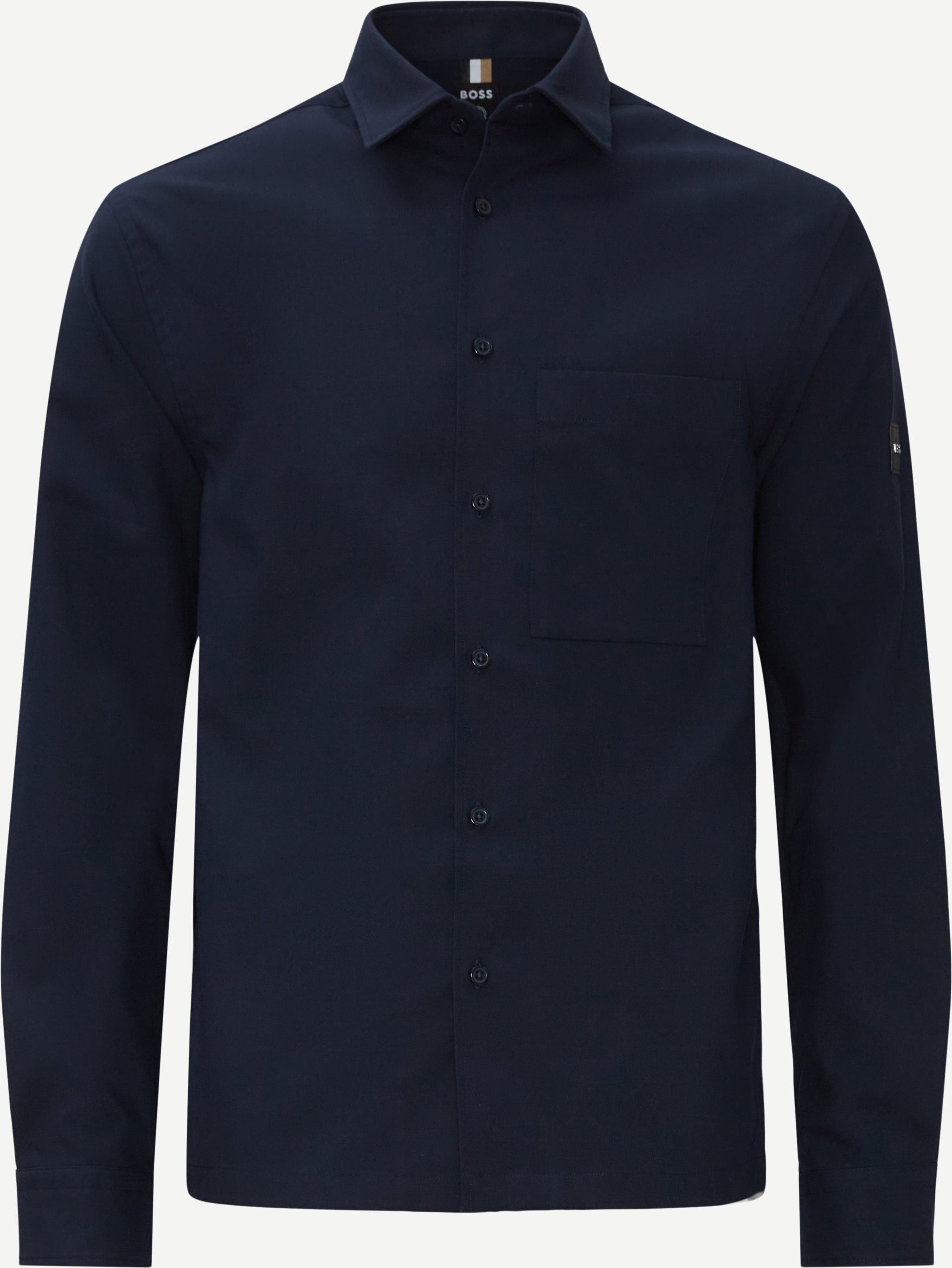 Newt-P Overshirt - Skjorter - Relaxed fit - Blå