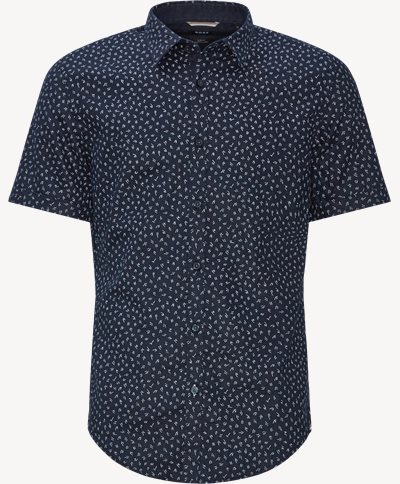  Slim fit | Short-sleeved shirts | Blue