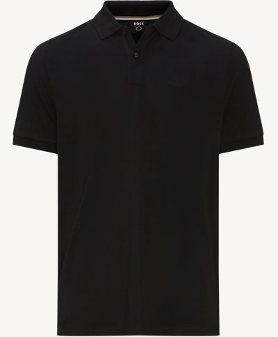 Pallas Polo T-shirt Regular fit | Pallas Polo T-shirt | Black