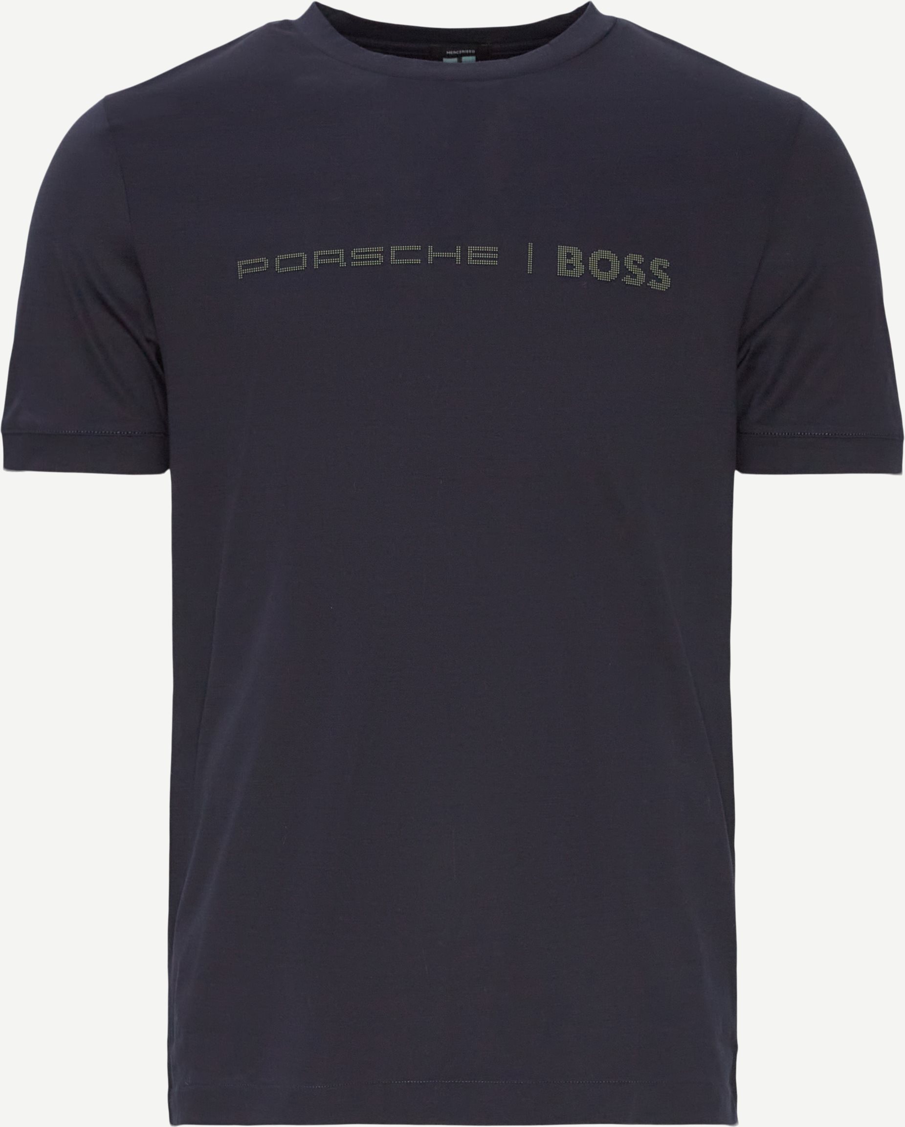 BOSS T-shirts 50466077 TESSLER Blå