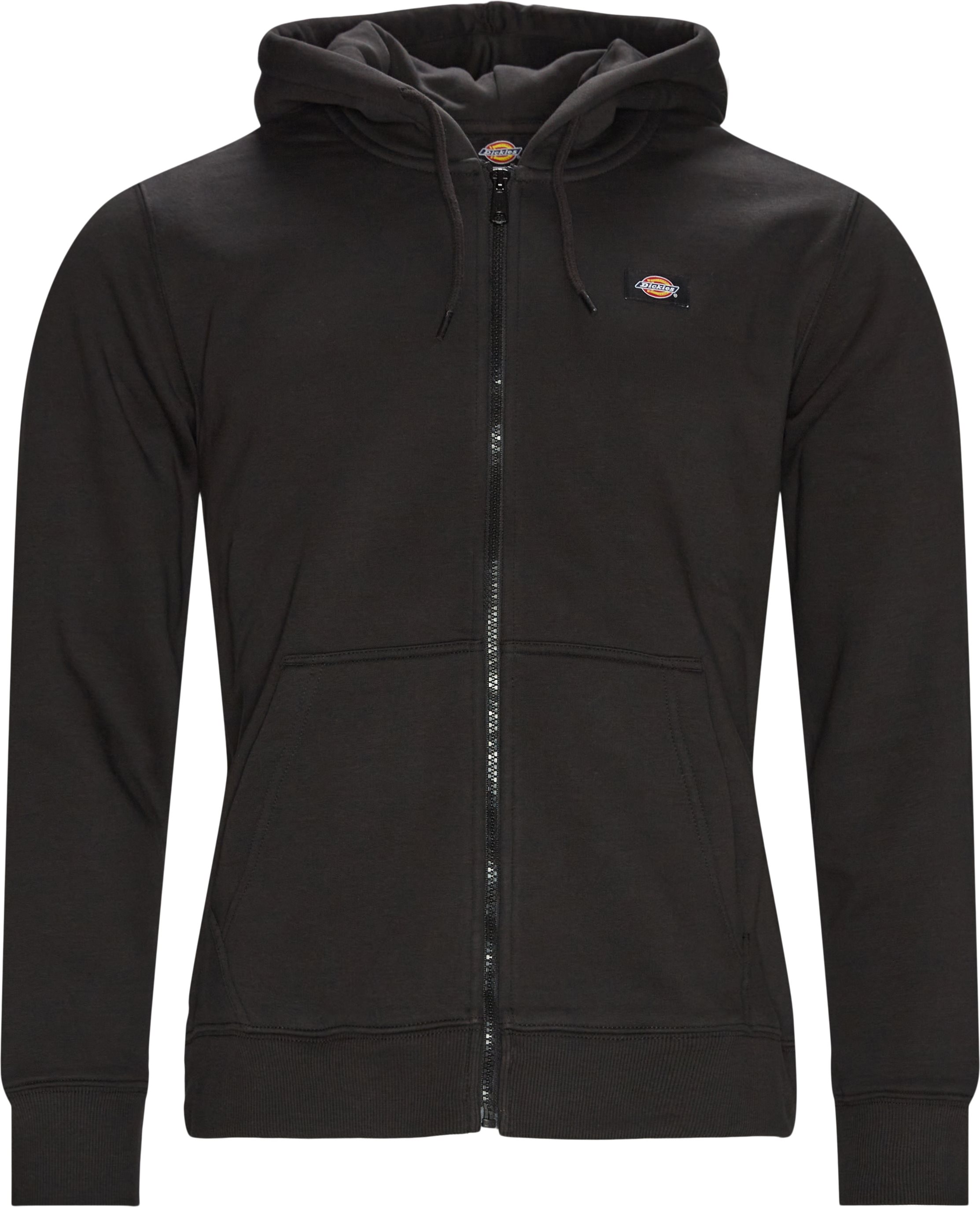 Oakport Zip Hoodie - Sweatshirts - Regular fit - Black