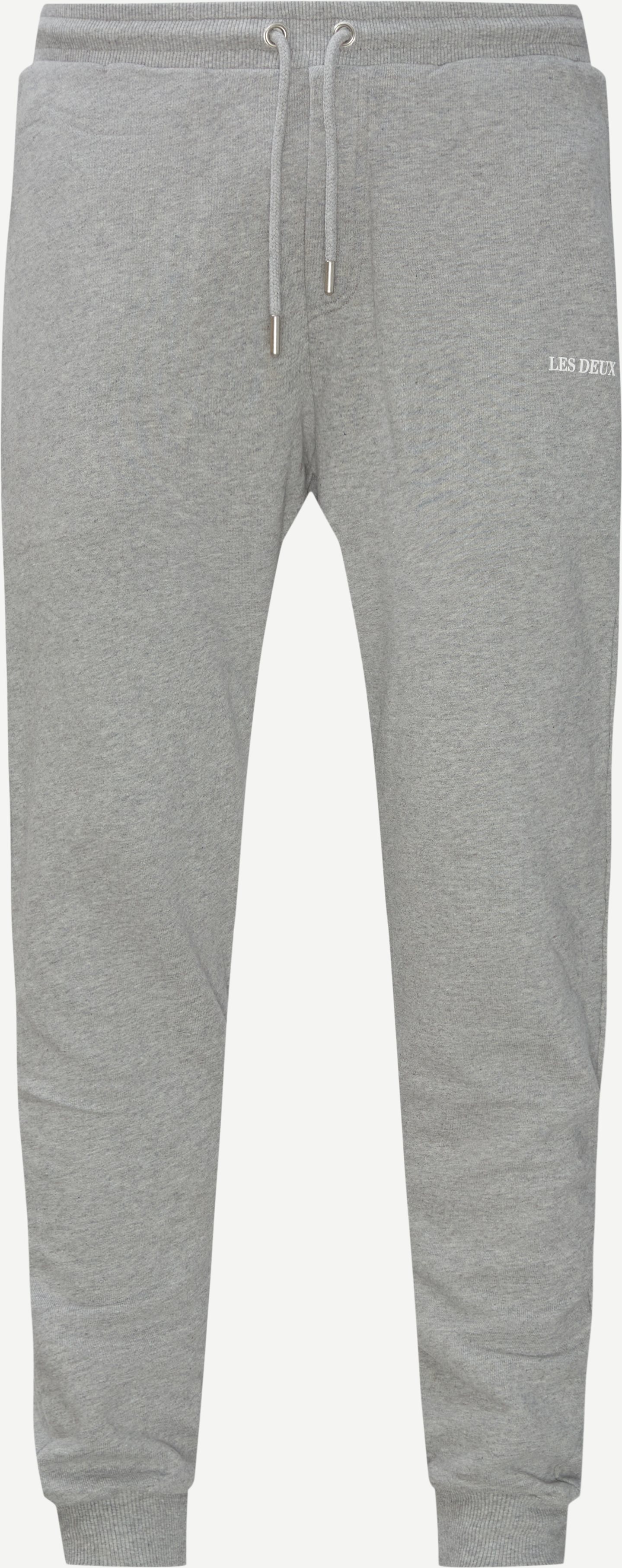 Lens Sweatpants - Trousers - Slim fit - Grey