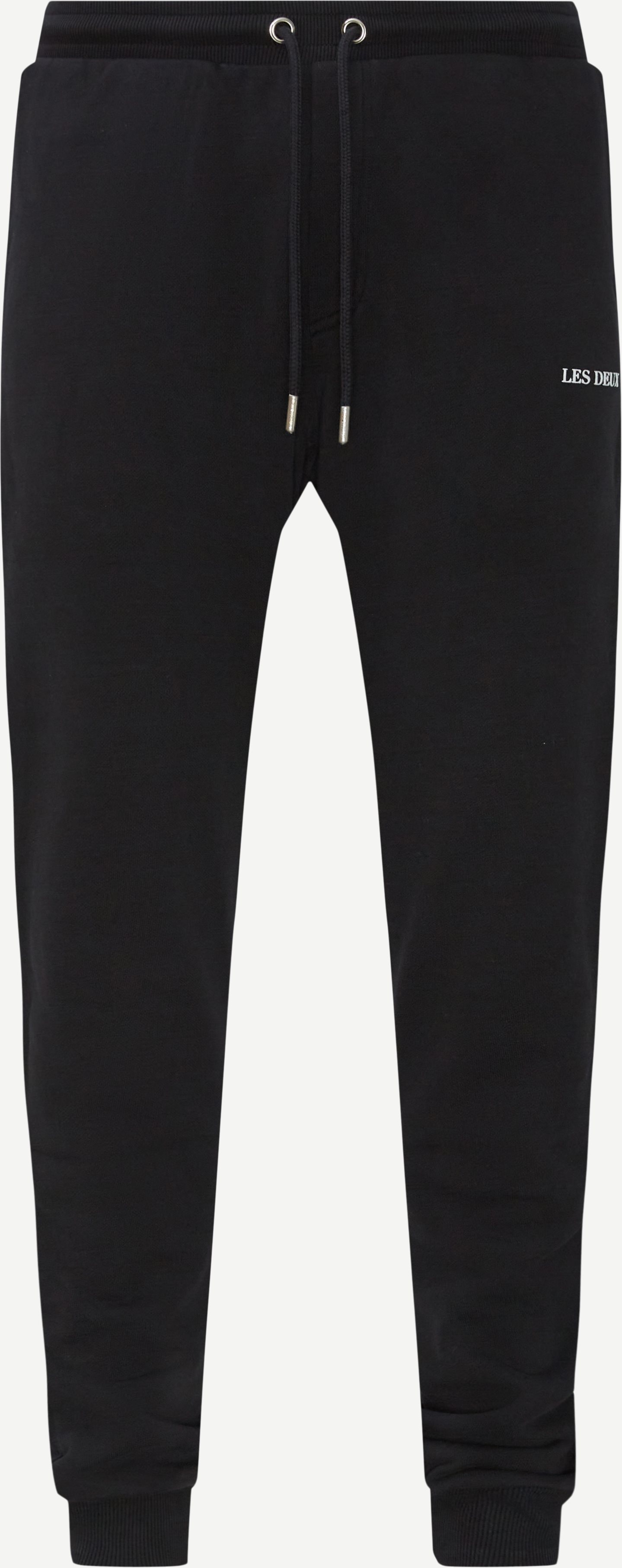 Lens Sweatpants - Trousers - Slim fit - Black
