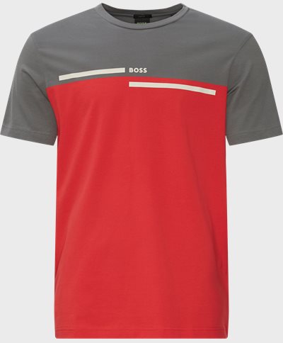 BOSS Athleisure T-shirts 50466622 TEE4 Röd