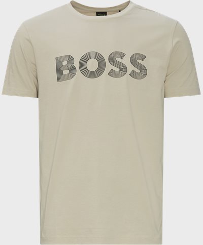 BOSS Athleisure T-shirts 50466608 TEE6 Sand