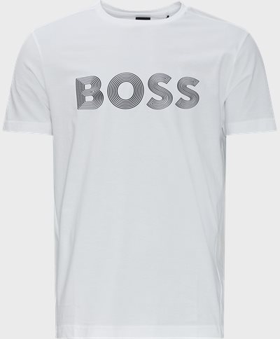 BOSS Athleisure T-shirts 50466608 TEE6 Hvid