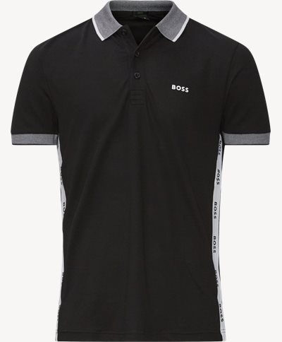 Paule Polo T-shirt Slim fit | Paule Polo T-shirt | Sort