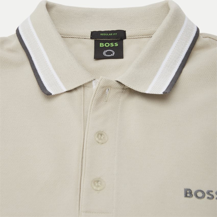 BOSS Athleisure T-shirts 50468983 PADDY CURVED BEIGE