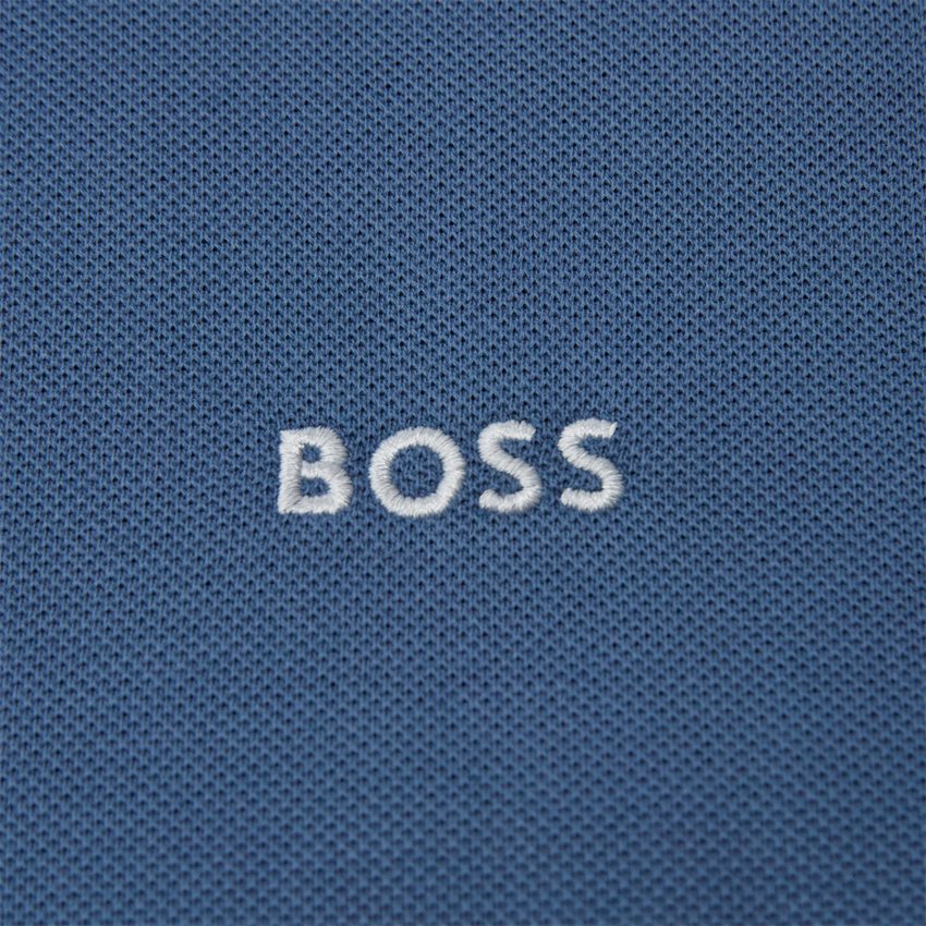BOSS Athleisure T-shirts 50468983 PADDY CURVED NAVY